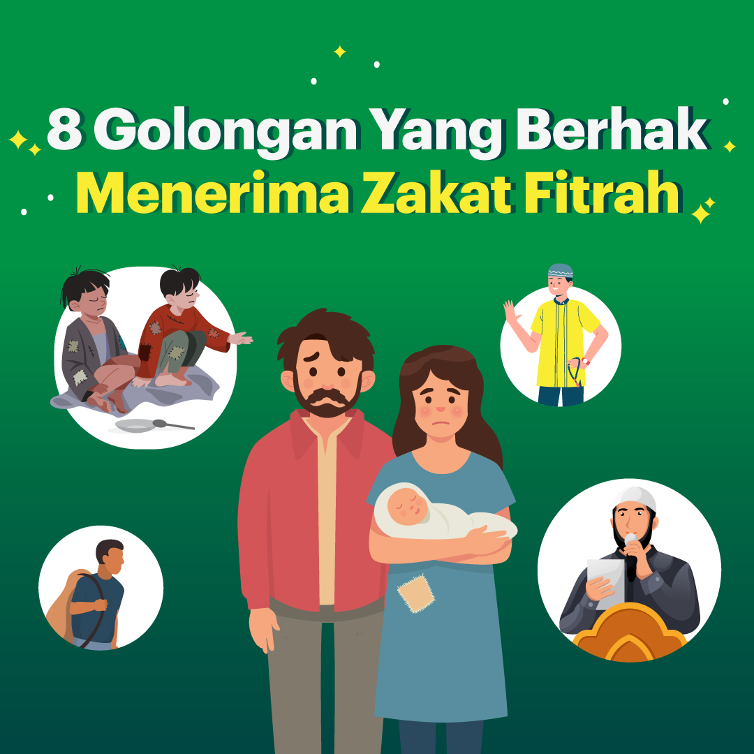 8 Golongan yang Berhak Menerima Zakat Fitrah