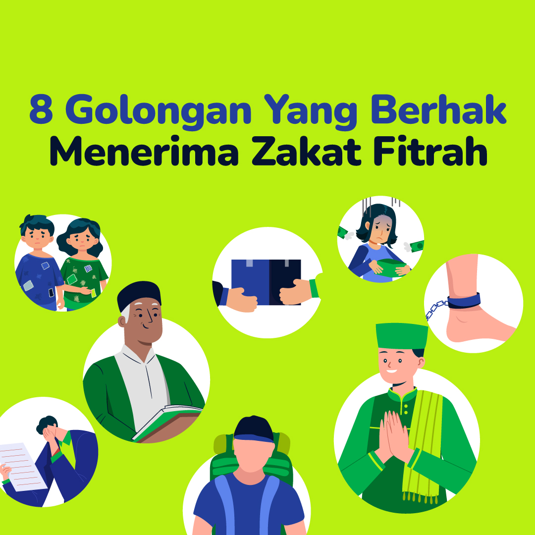 8 Golongan yang Berhak Menerima Zakat Fitrah