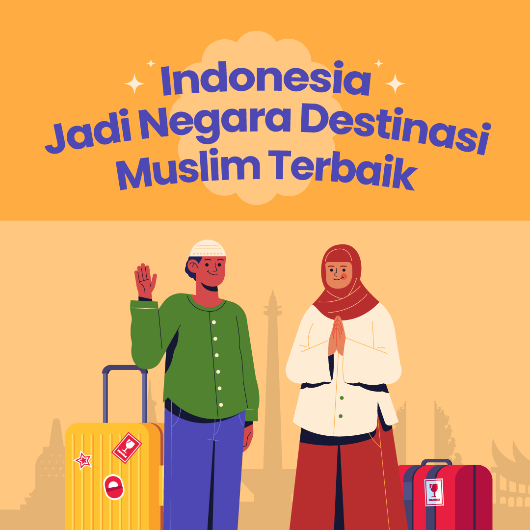 Indonesia Jadi Negara Destinasi Muslim Terbaik