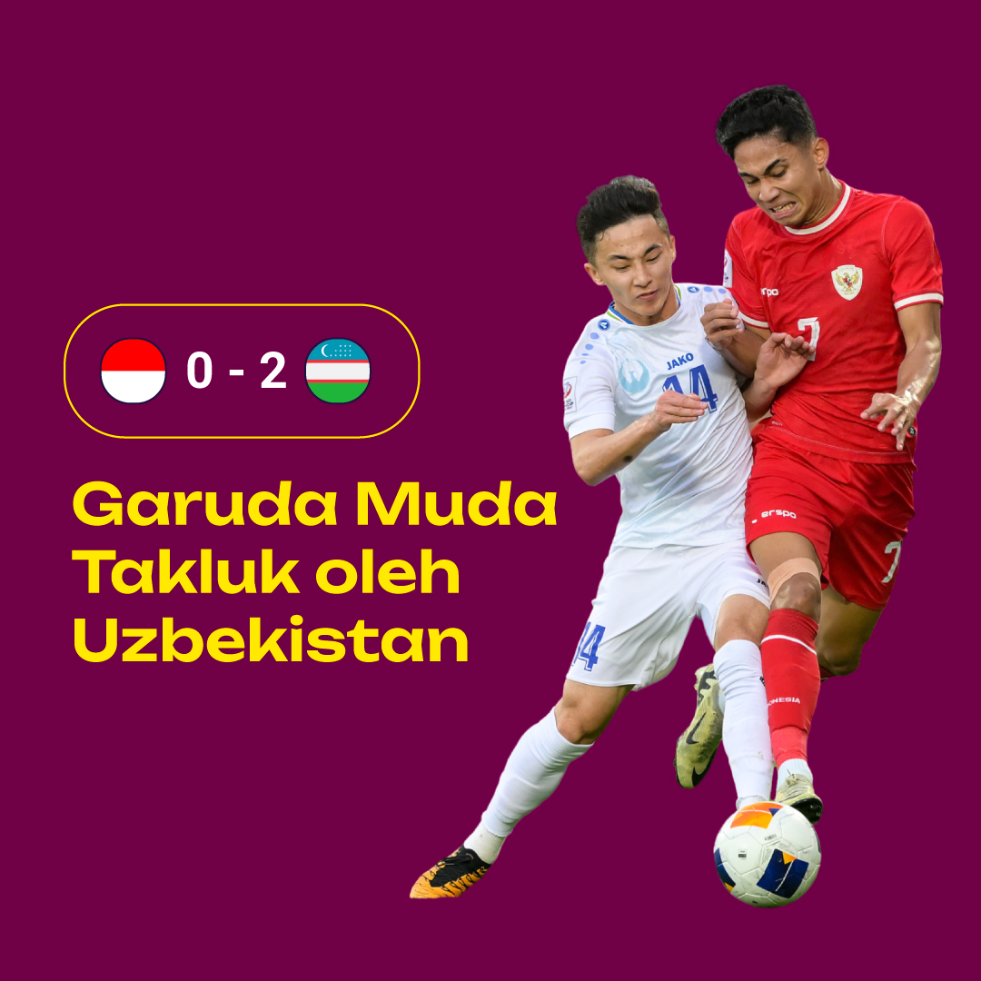 Indonesia Takluk oleh Uzbekistan