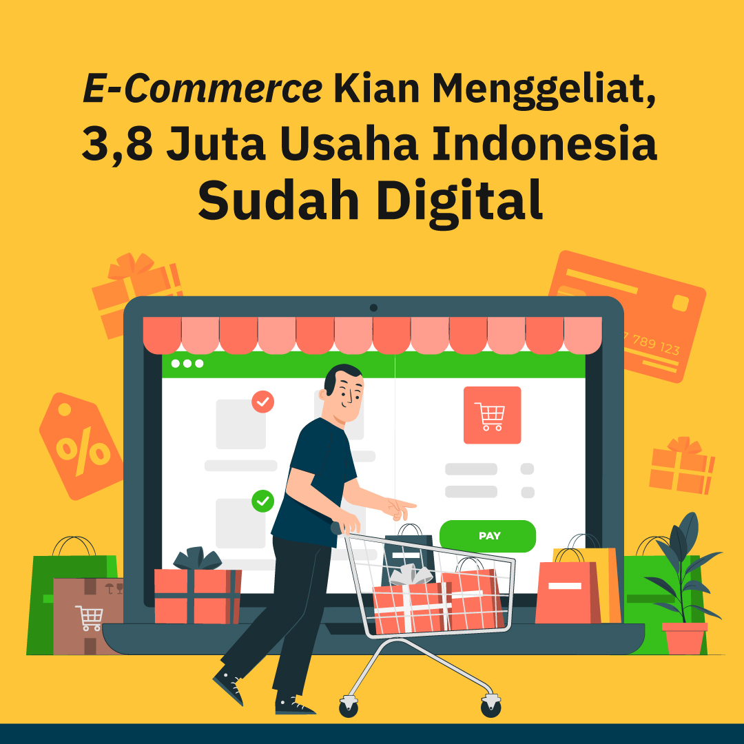 Lebih dari 3,8 Juta Usaha Digital Hadir di Indonesia