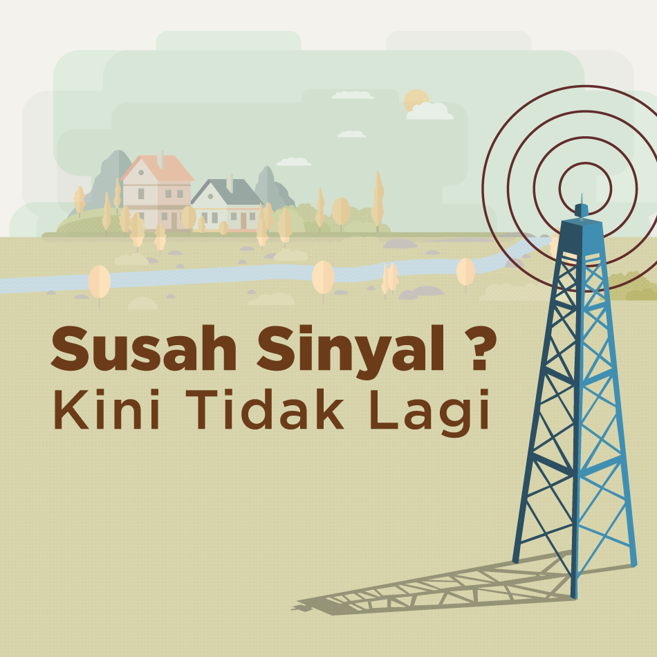 BTS Terbangun, Tak Ada Lagi Susah Sinyal