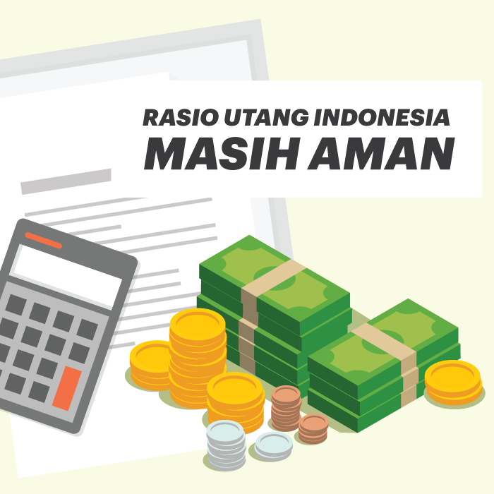 Rasio Utang Indonesia Masih Aman
