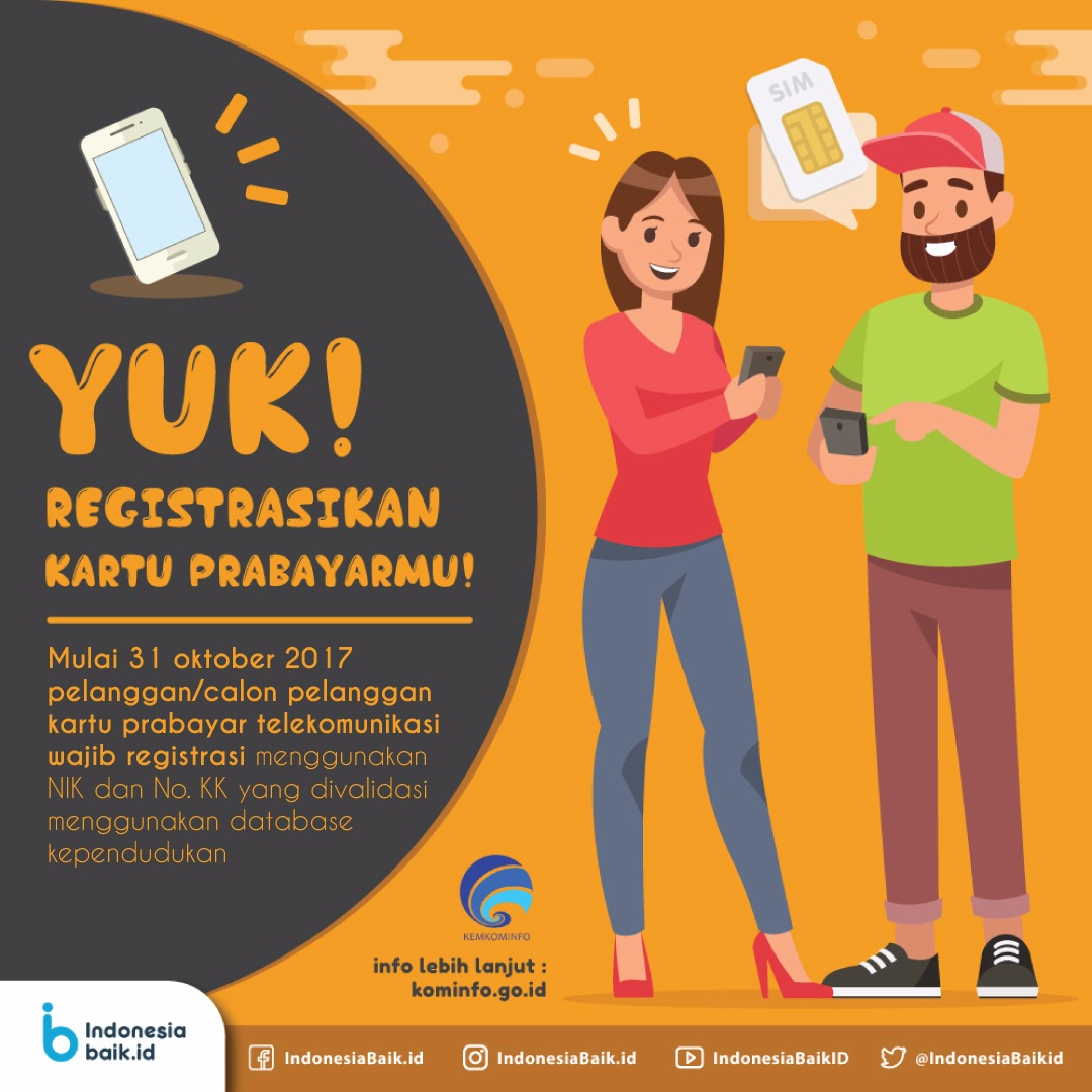 Registrasi Kartu Prabayarmu
