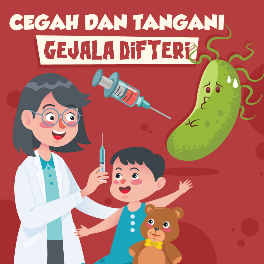 Cegah dan Tangani Gejala Difteri