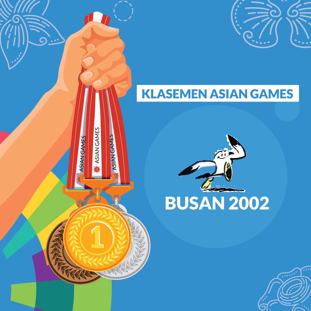 [ASIAN GAMES 2018] Klasemen Asian Games Busan 2002 #5