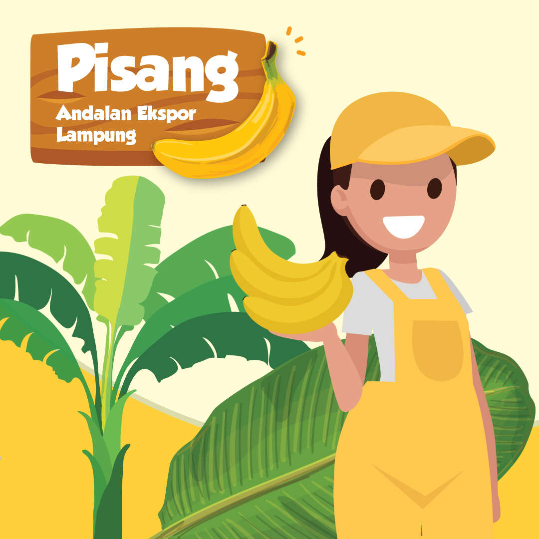 Pisang: Andalan Ekspor Lampung