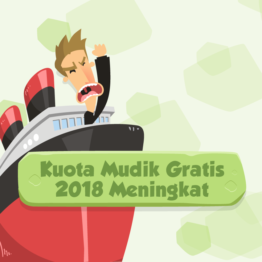 Kuota Mudik Gratis 2018 Meningkat