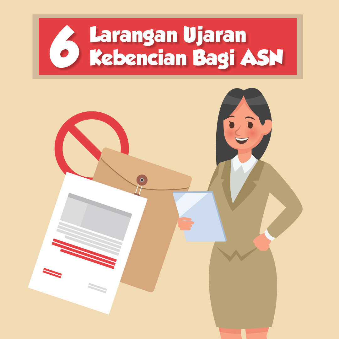 Enam Larangan Ujaran Kebencian Bagi ASN