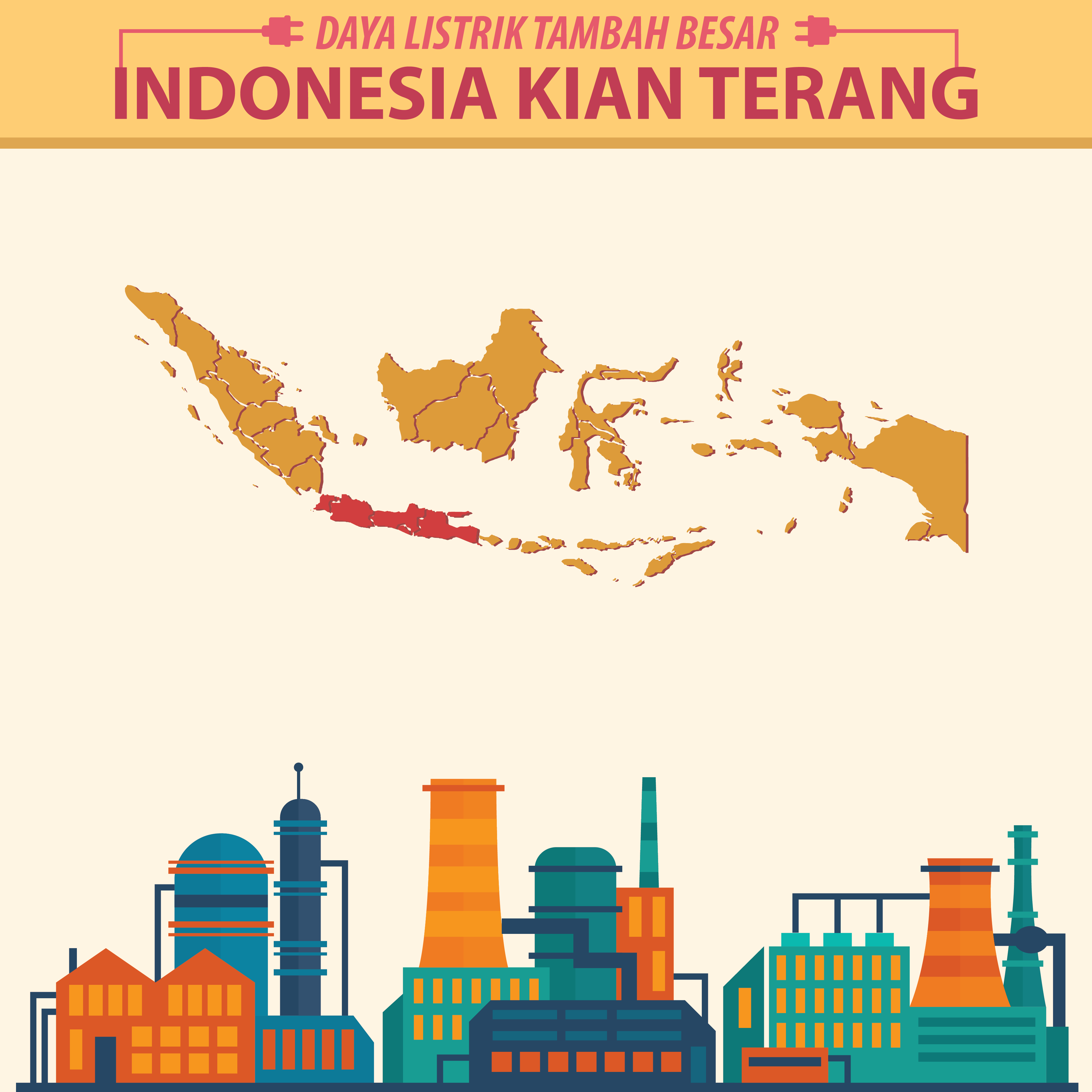 Daya Listrik Tambah Besar Indonesia Kian Terang