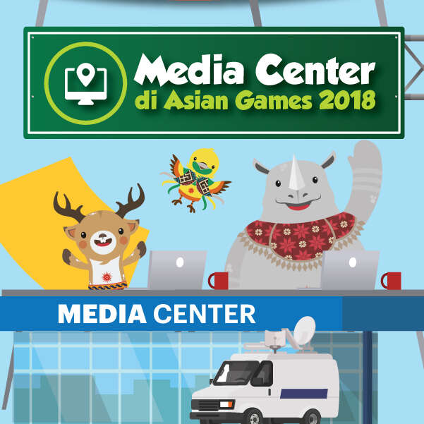 Media Center di Asian Games 2018
