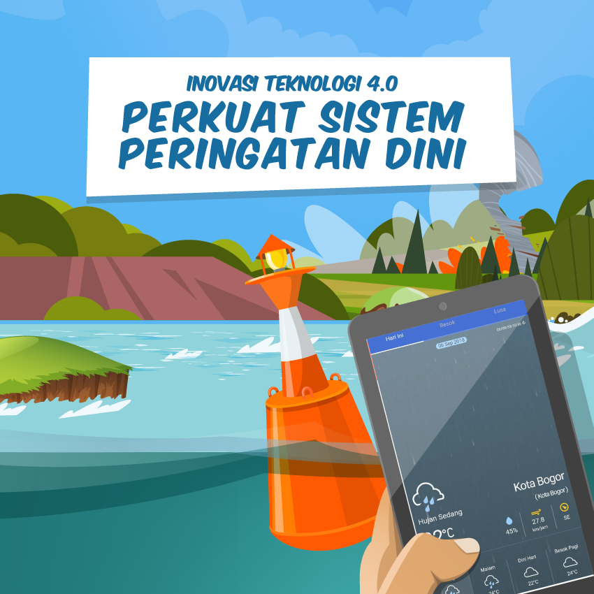 Inovasi Teknologi 4.0, Perkuat Sistem Peringatan Dini