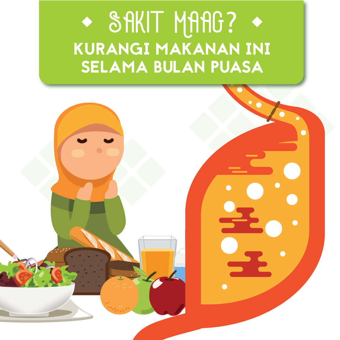 Sakit Maag Jangan Makan Ini Selama Puasa