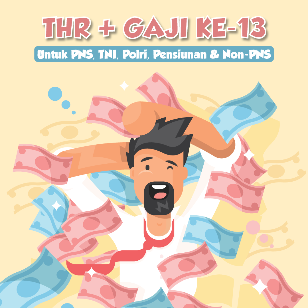 THR + Gaji 13 untuk PNS TNI Polri dll
