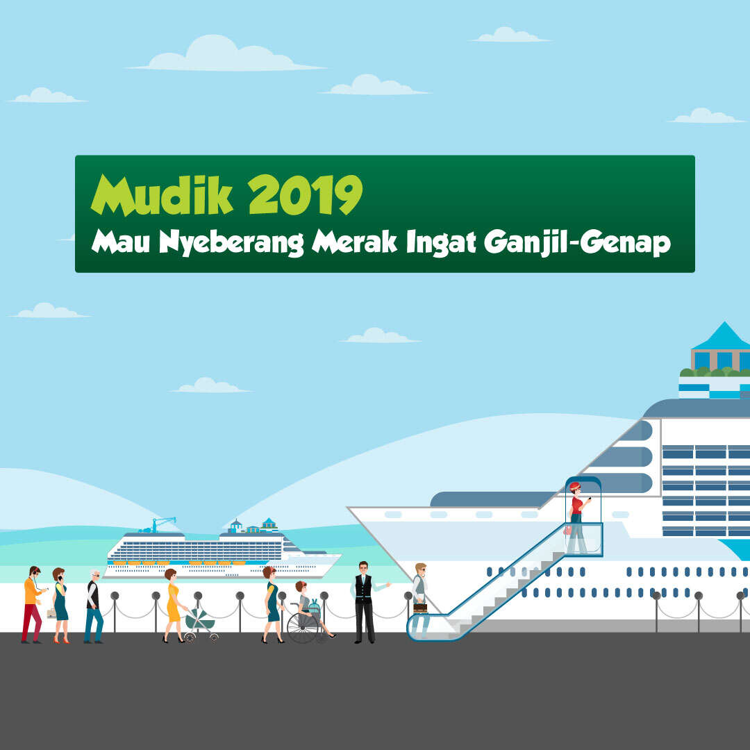 Mudik 2019, Mau Nyebrang Merak Ingat Ganjil Genap