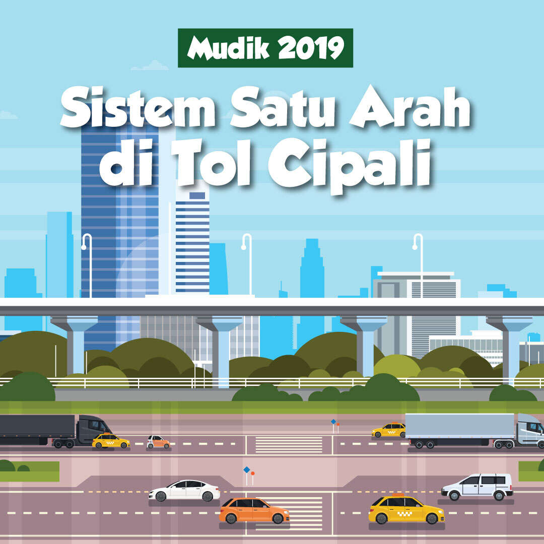 Mudik 2019, Sistem 1 Arah di Tol Cipali 