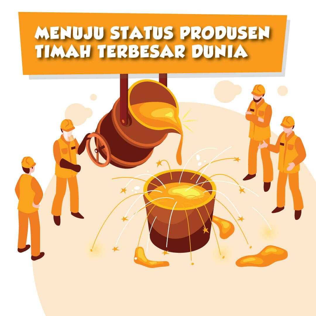 Menuju Status Prodeusen Timah Terbesar Dunia