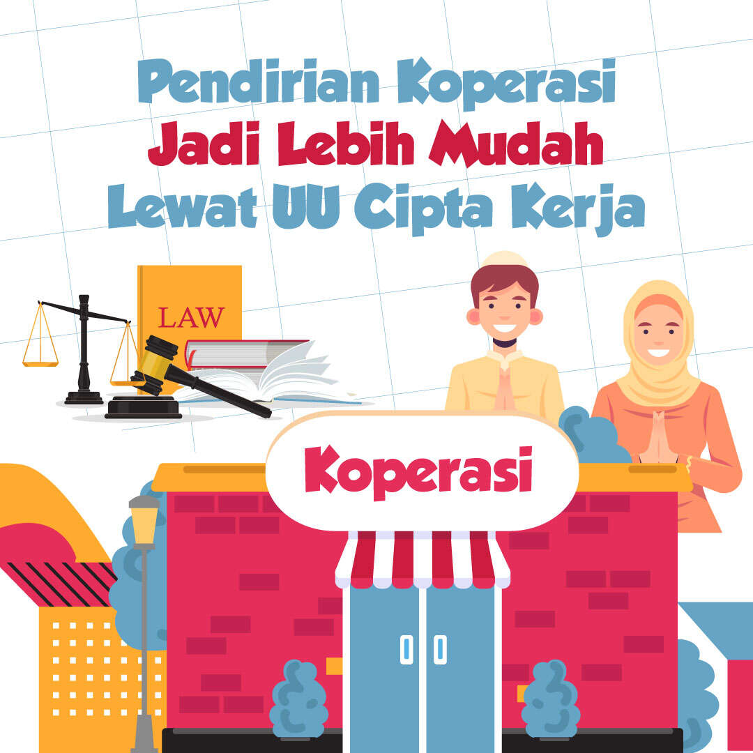 Pendirian Koperasi Jadi Lebih Mudah Lewat UU Cipta Kerja