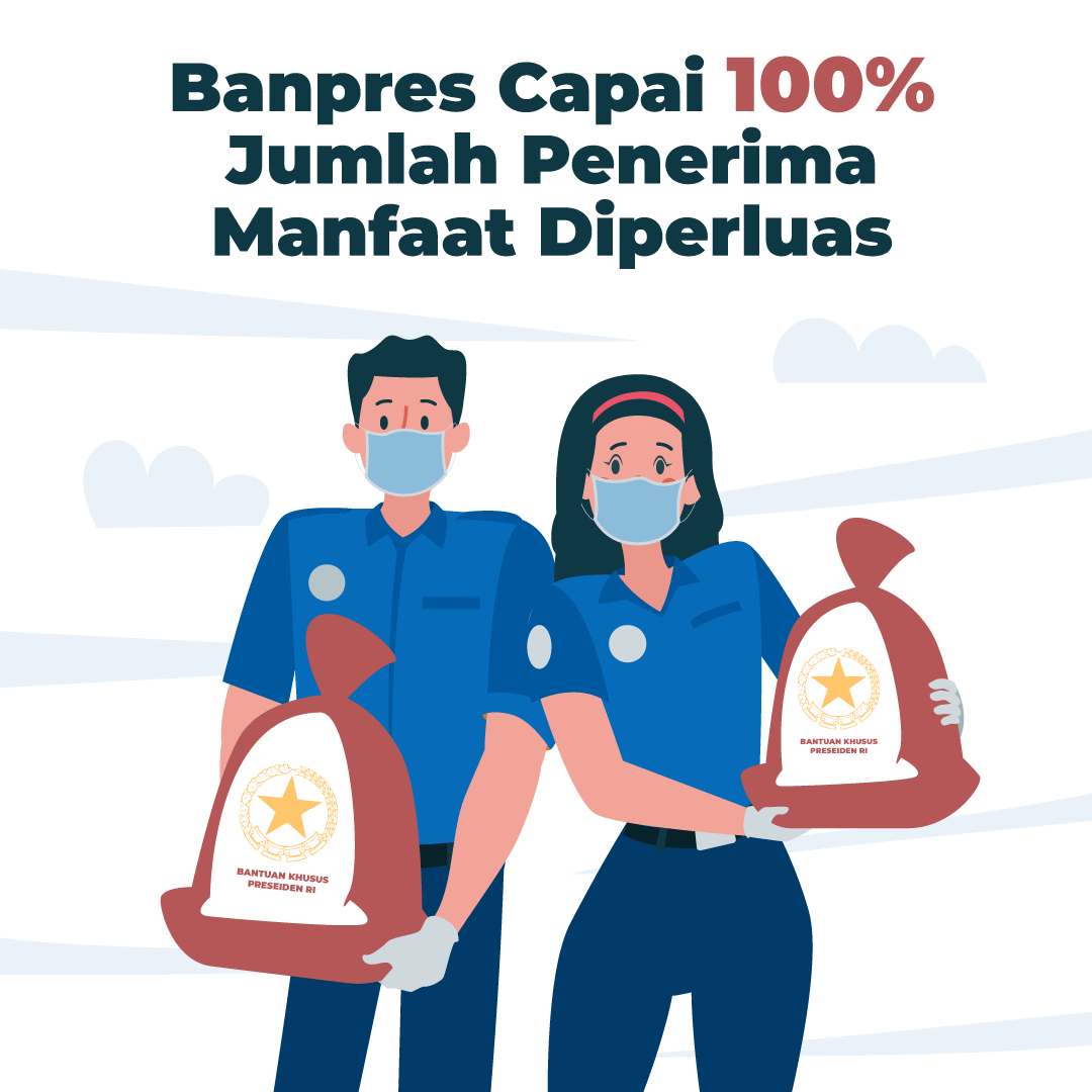Banpres Capai 100%, Penerima Manfaat Diperluas