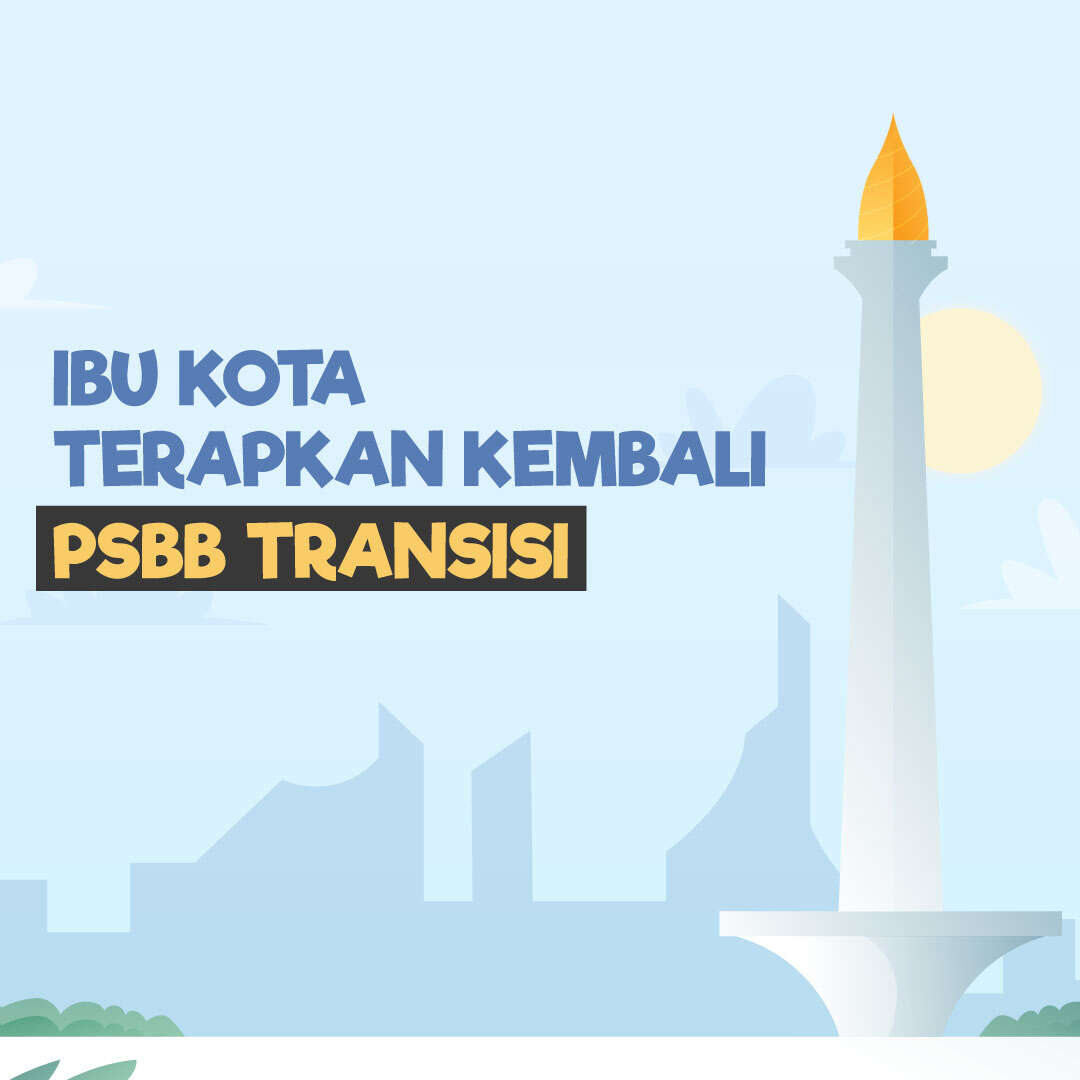 Ibu Kota Terapkan PSBB Transisi Kembali