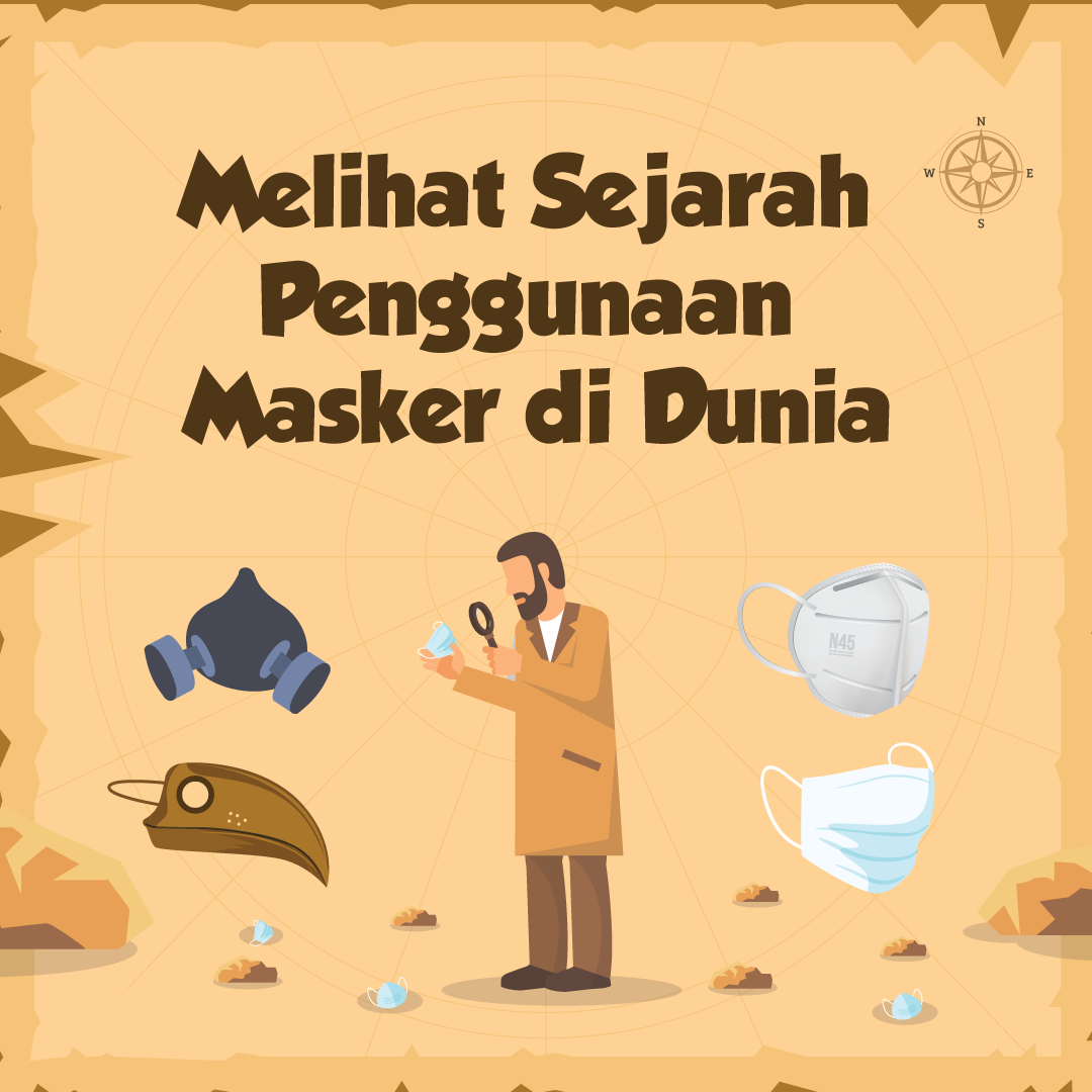 Melihat Sejarah Penggunaan Masker di Dunia