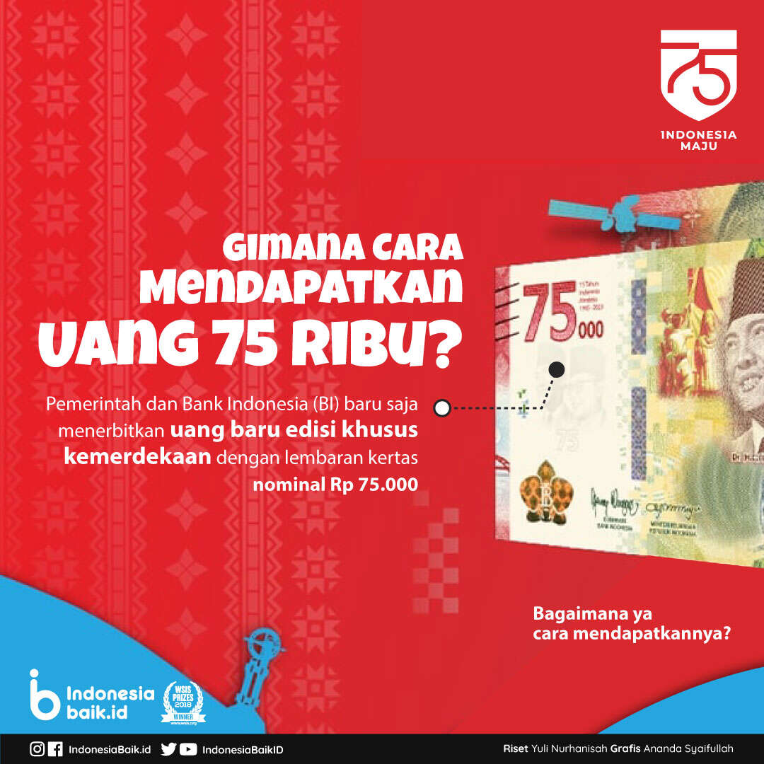Gimana Cara Mendapatkan Uang 75 Ribu?