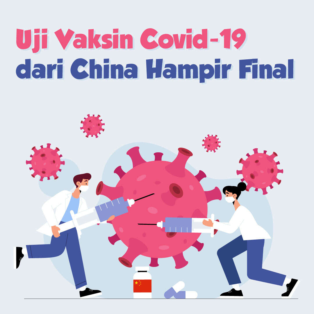 Uji Vaksin Covid-19 dari China Hampir Final