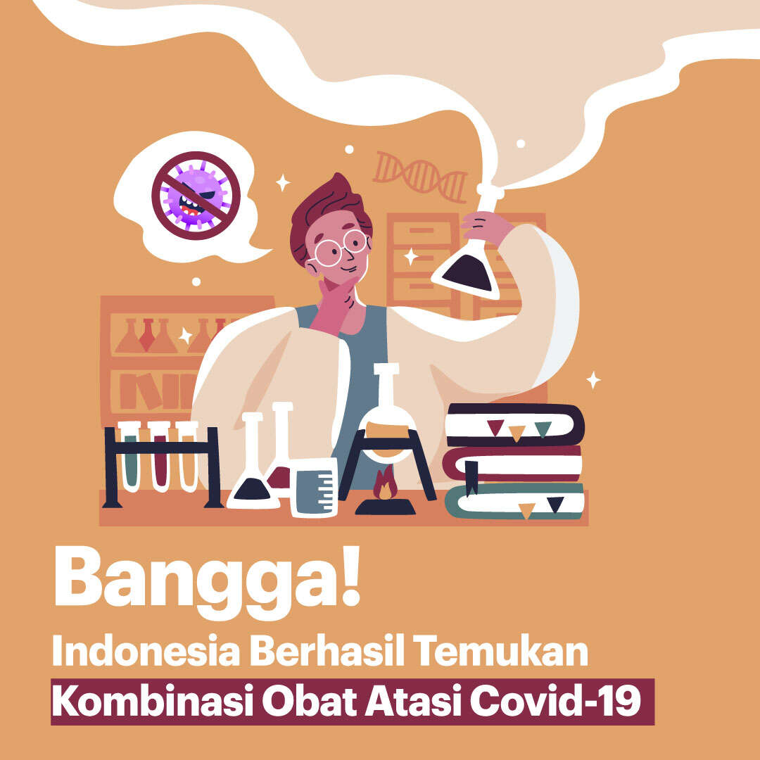 Bangga! Indonesia Berhasil Temukan Kombinasi Obat Atasi Covid-19