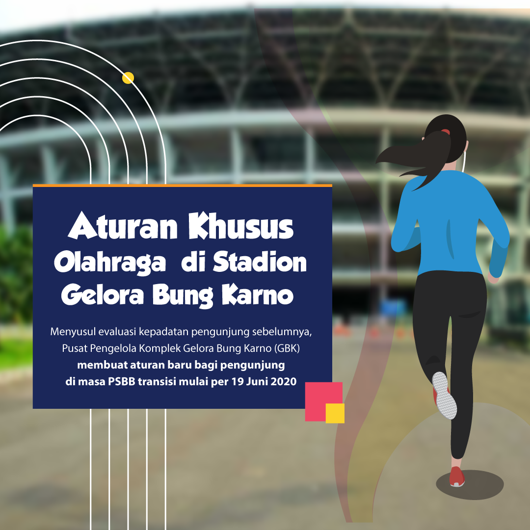 Aturan Khusus Olahraga di Stadion Gelora Bung Karno 