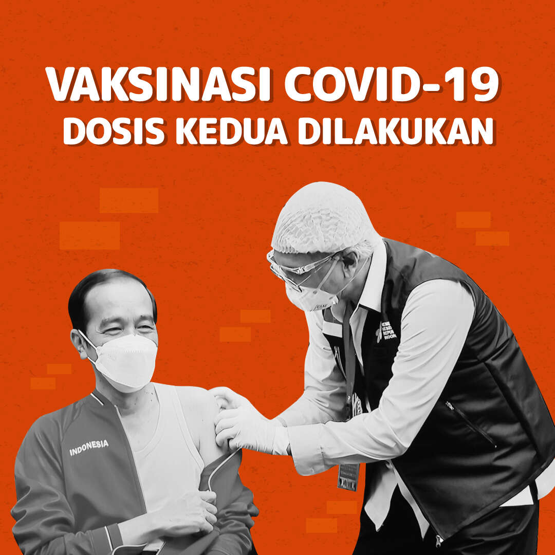 Vaksinasi Covid-19 Dosis Kedua Dilakukan
