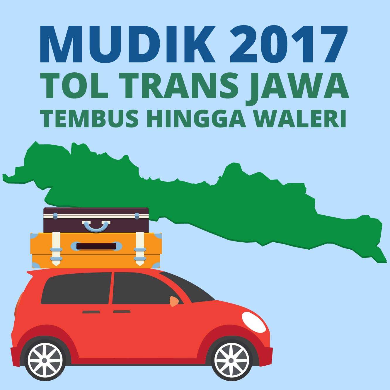 Mudik 2017 Tol Trans Jawa Tembus Hingga Waleri