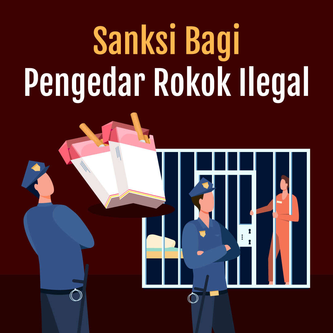 Sanksi Bagi Pengedar Rokok Ilegal