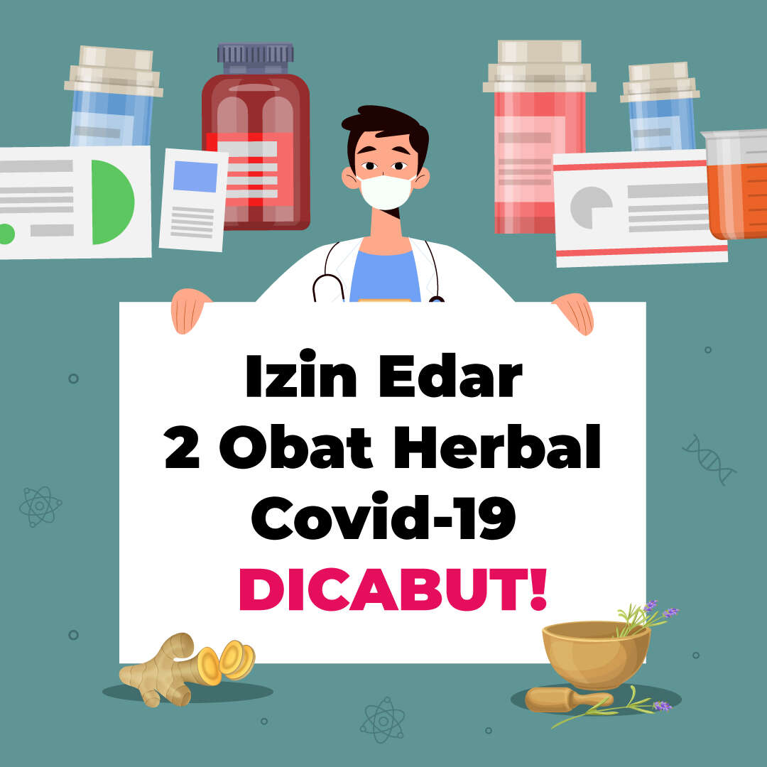 Izin Edar 2 Obat Herbal Covid-19 DICABUT!