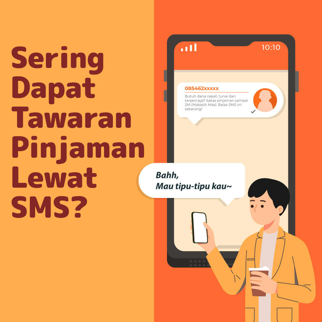 Sering Dapat Tawaran Pinjaman Lewat SMS?