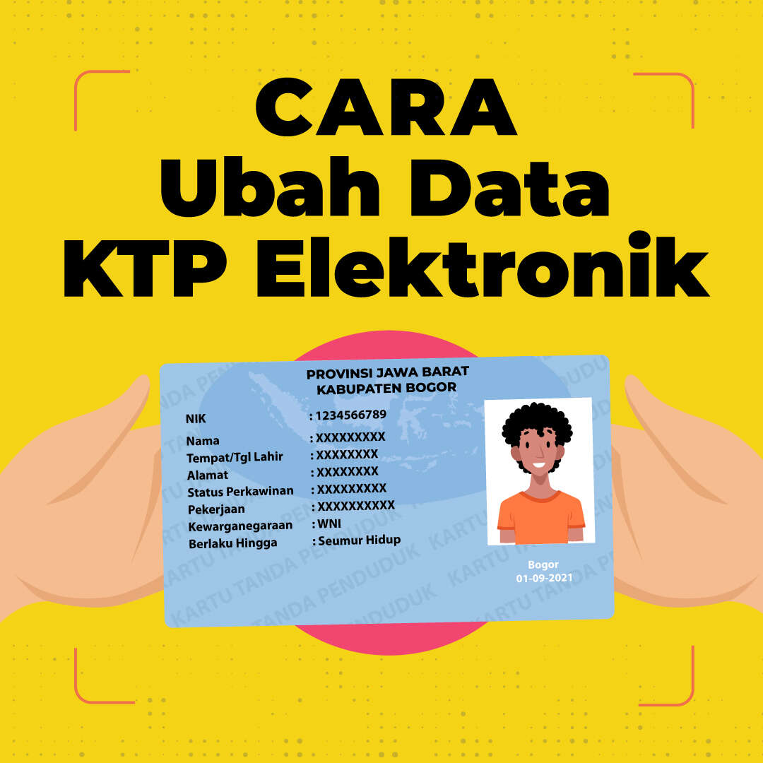 CARA Ubah Data KTP Elektronik