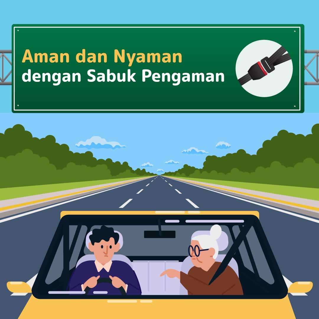 Aman dan Nyaman dengan Sabuk Pengaman