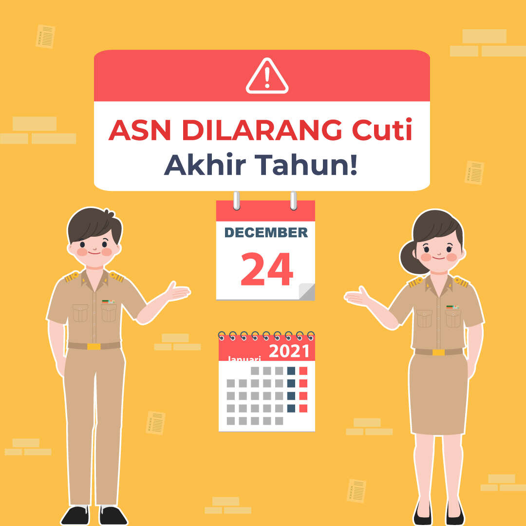 ASN DILARANG Cuti Akhir Tahun!