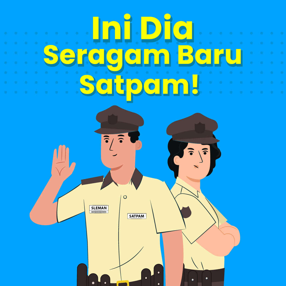 Ini Dia Seragam Baru Satpam! 