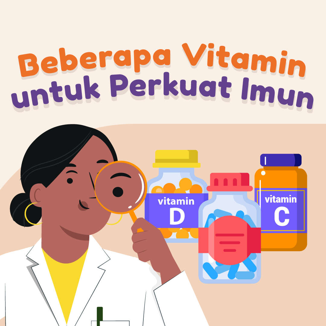 Perkuat Imun dengan Vitamin
