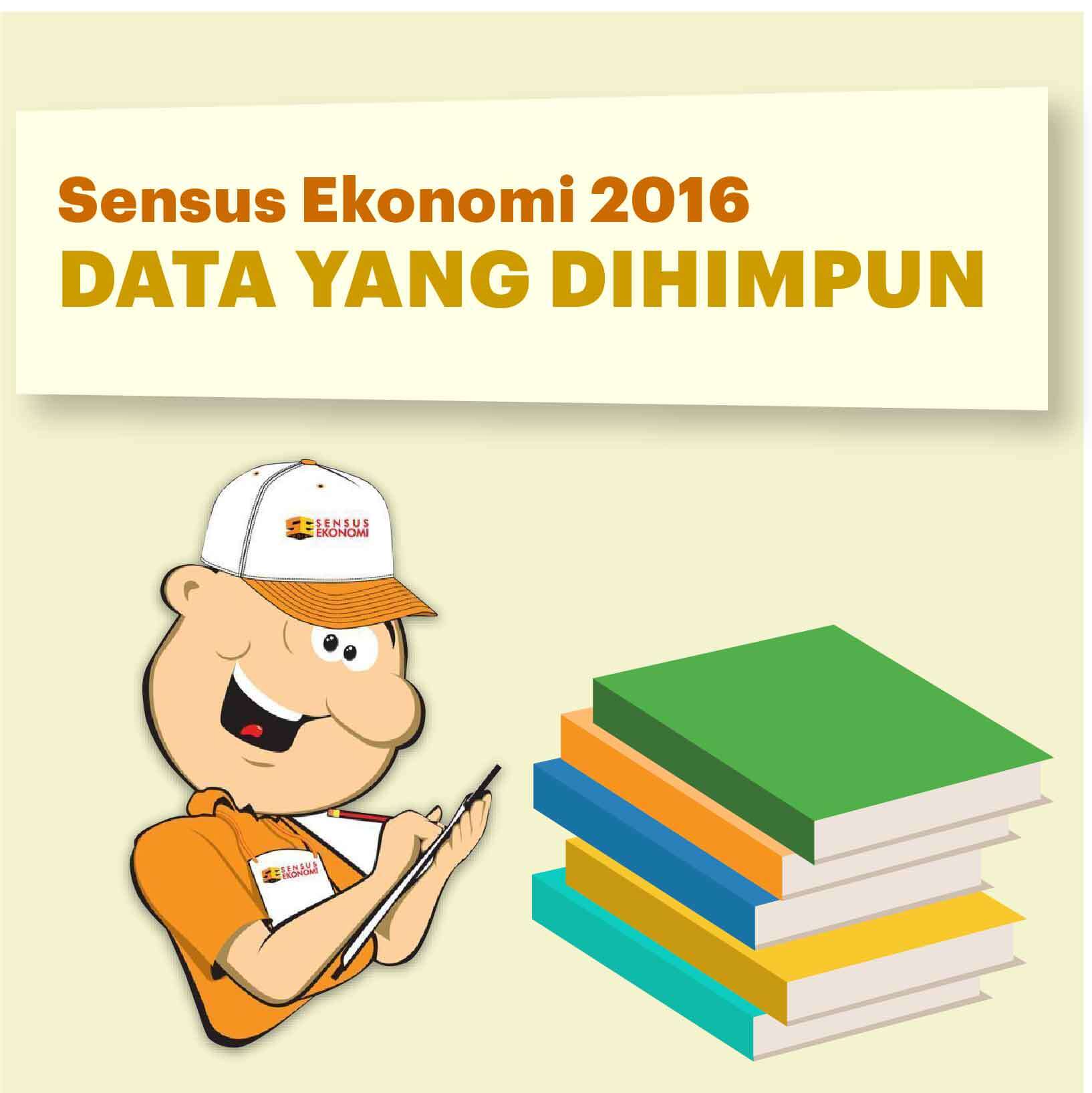 Sensus Ekonomi 2016 Data yang Dihimpun