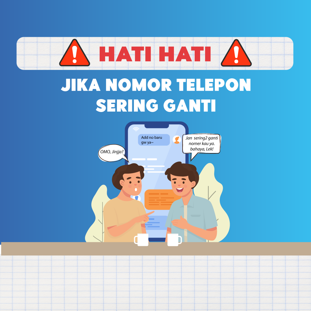 Hati Hati Jika Nomor Telepon Sering Ganti