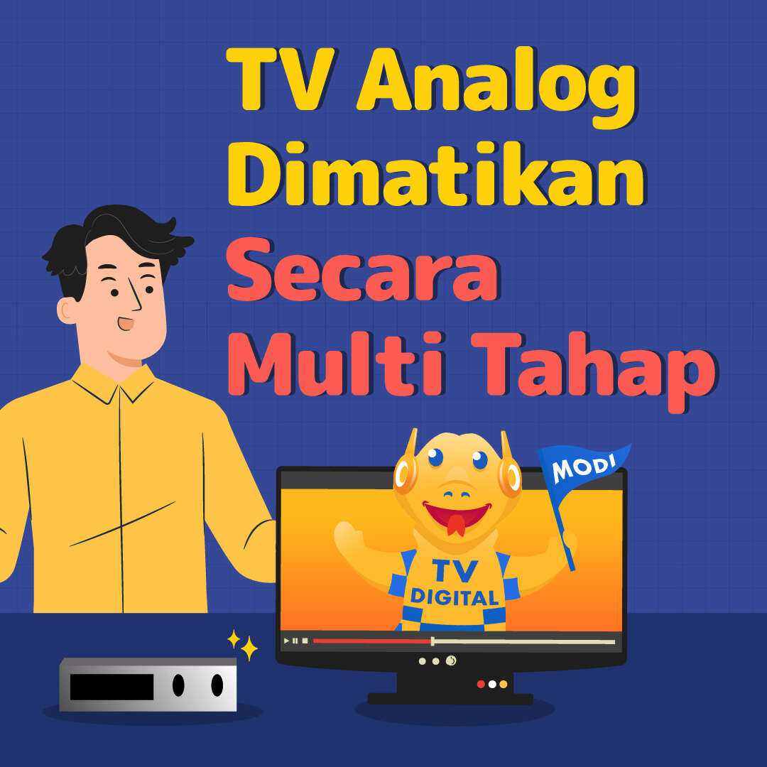 TV Analog Dimatikan Secara Multi Tahap