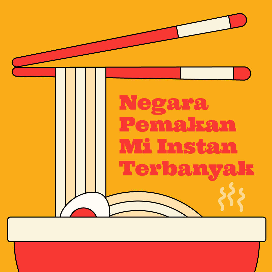 Negara Pemakan MI Instan Terbanyak