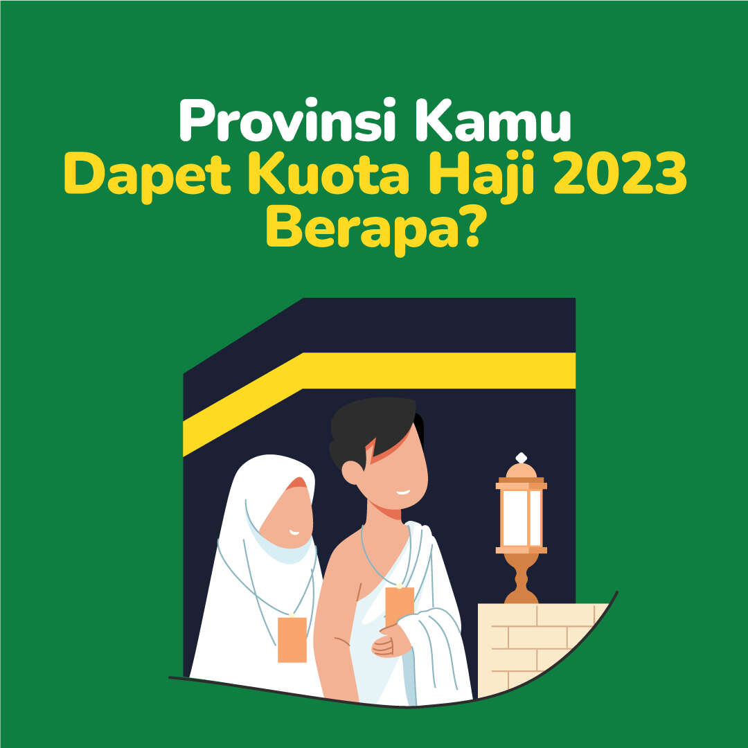 Provinsi Kamu Dapet Kuota Haji 2023 Berapa?
