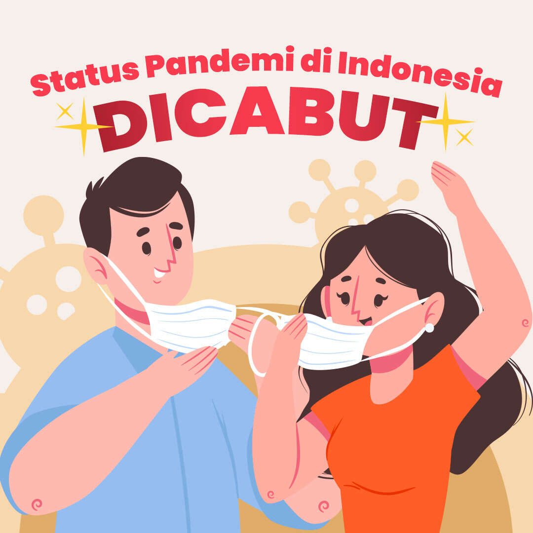 Status Pandemi di Indonesia DICABUT