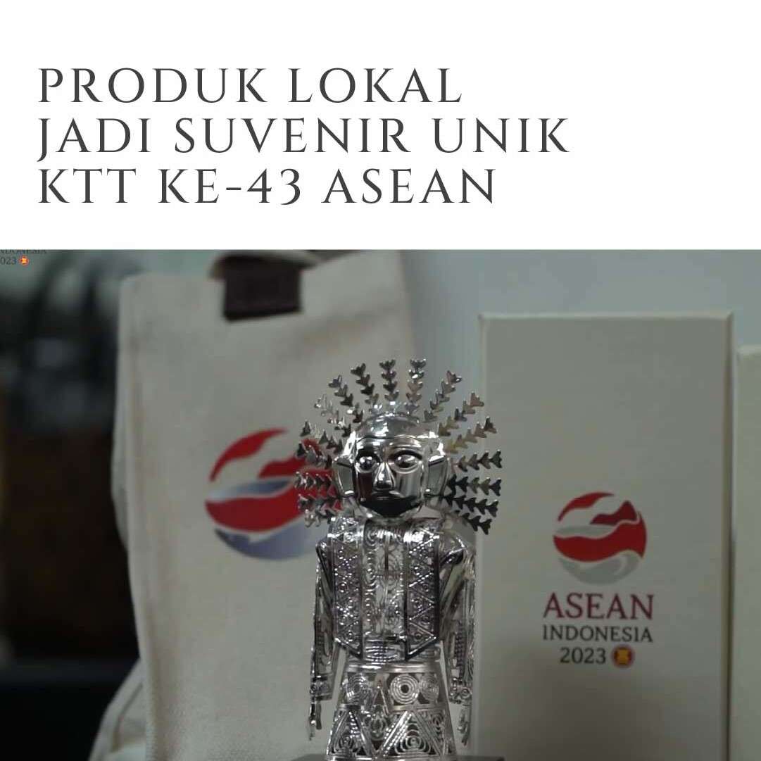 Produk Lokal jadi Suvenir Unik KTT ke-43 ASEAN