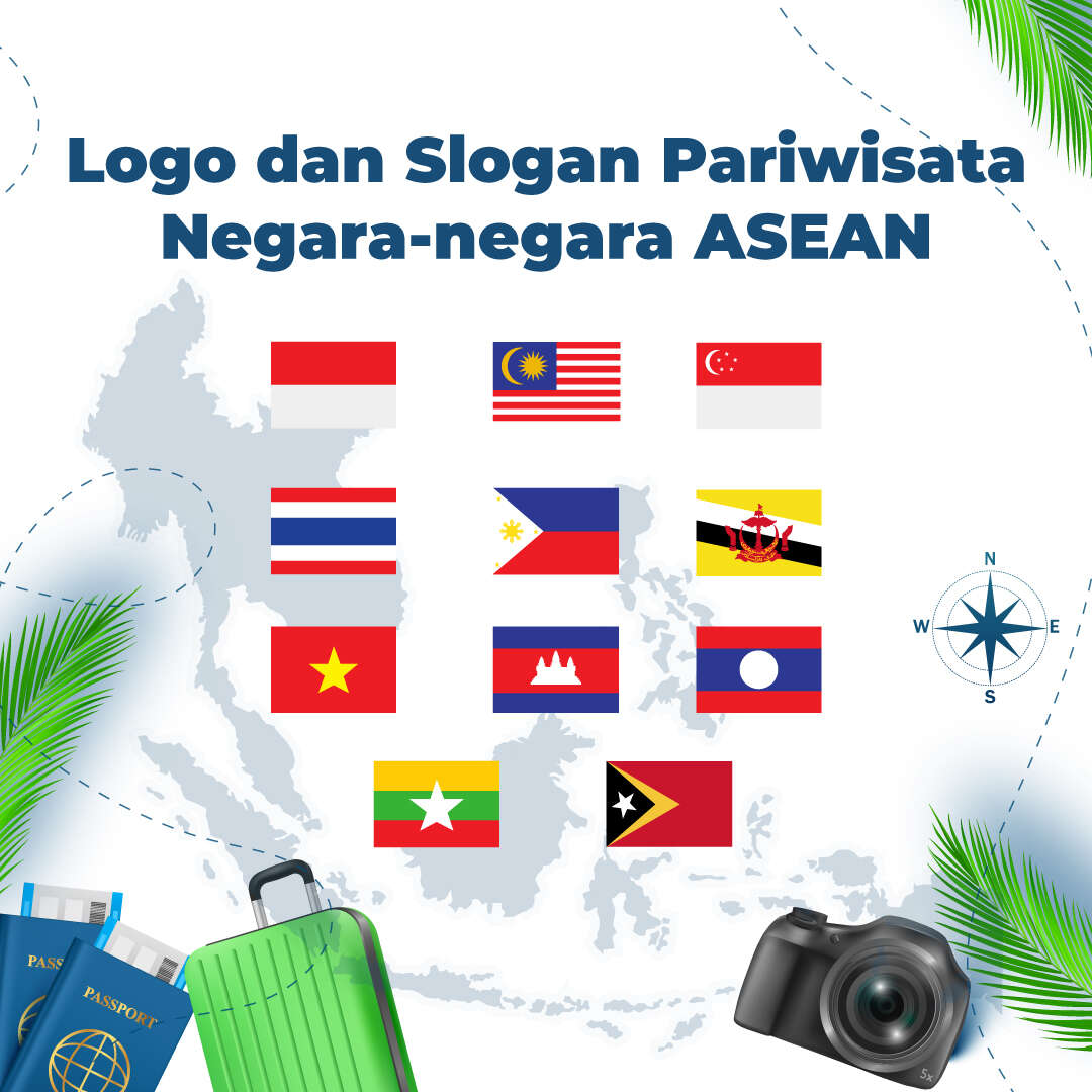 Logo dan Slogan Pariwisata Negara-negara ASEAN