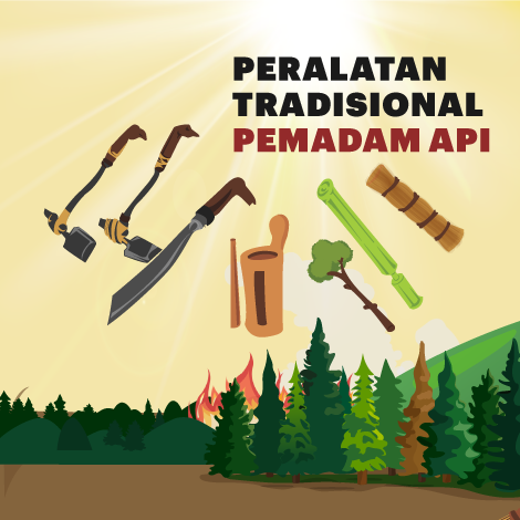 Peralatan Tradisional Pemadam Api