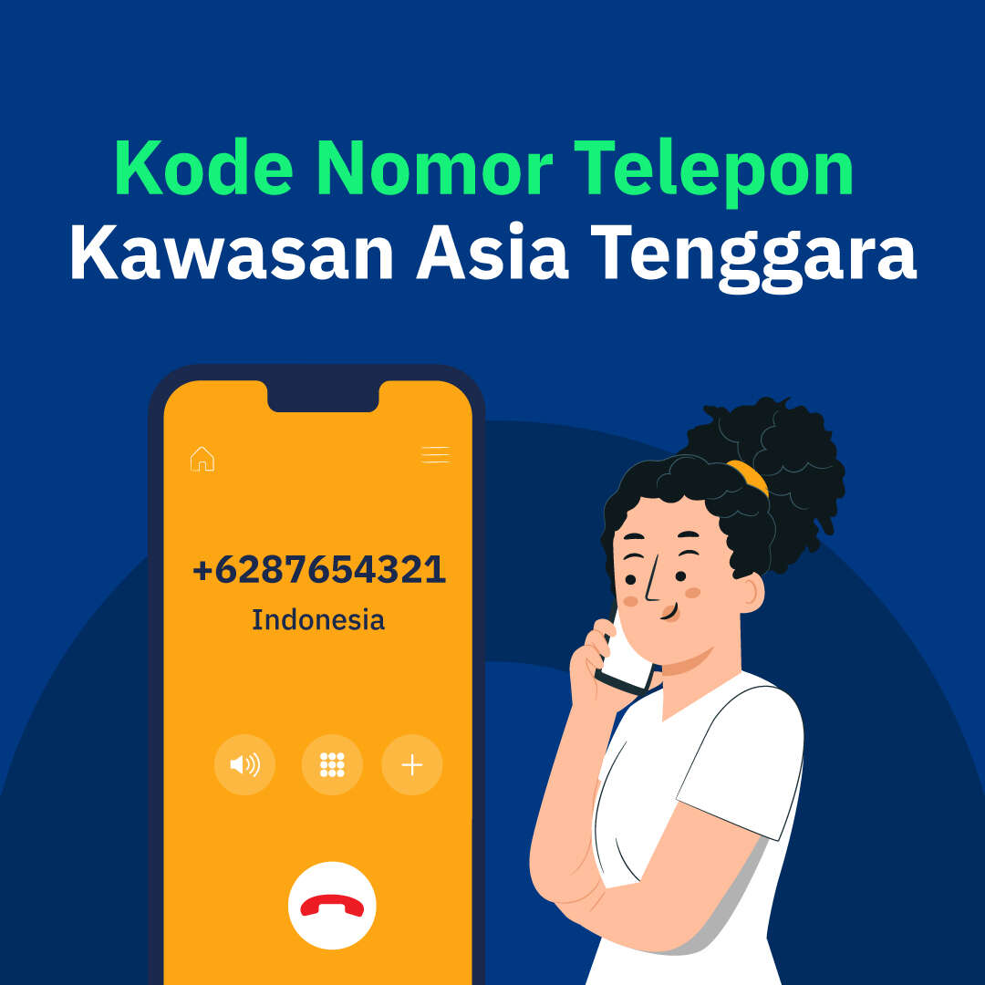 Kode Nomor Telepon  Kawasan Asia Tenggara
