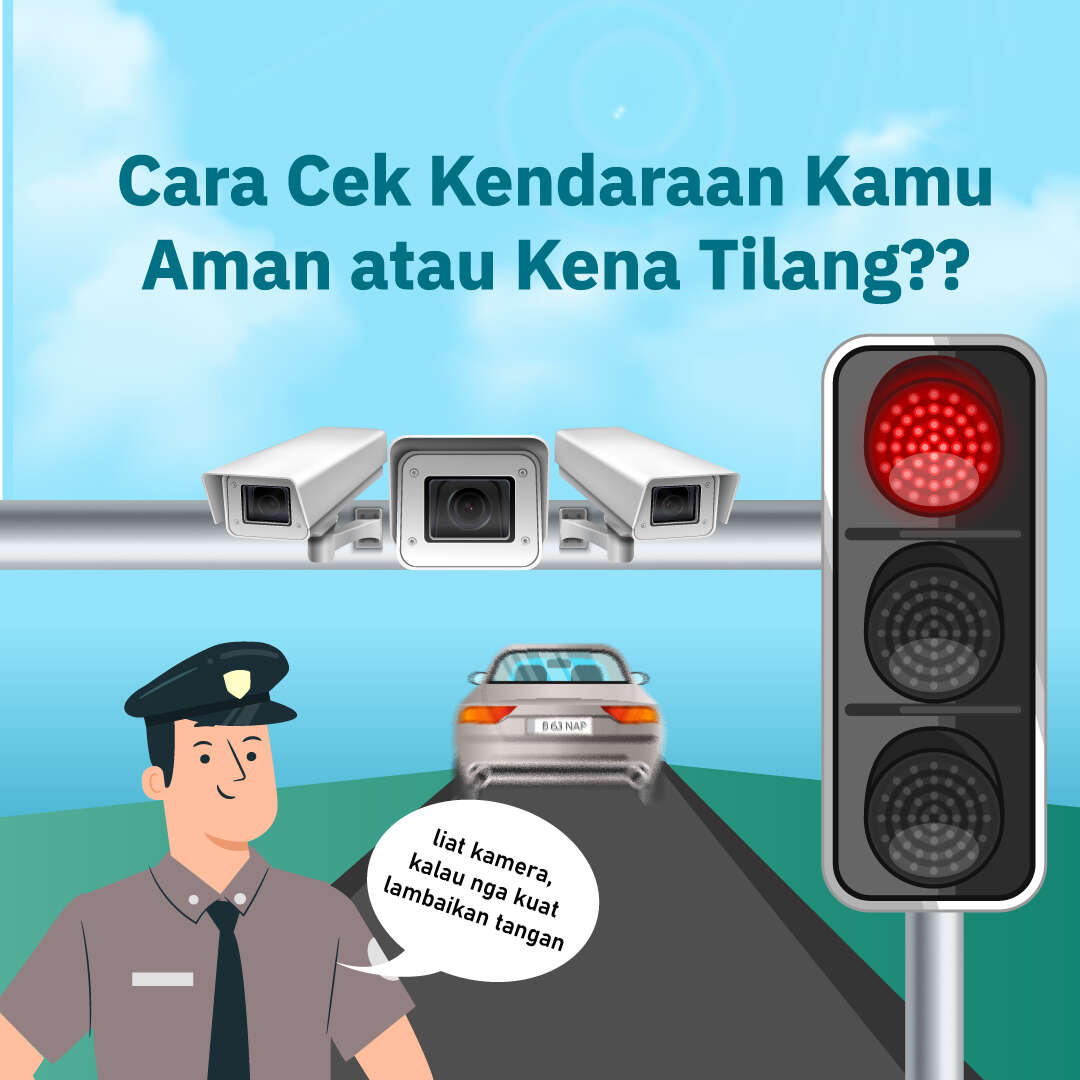 Cara Cek Kendaraan Kamu Aman atau Kena Tilang??